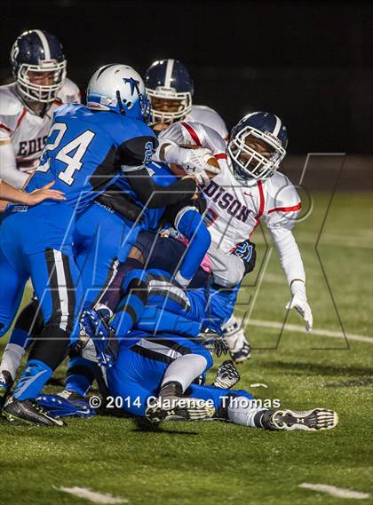 Thumbnail 1 in Edison @ Tuscarora (VHSL Region 5A Playoff) photogallery.