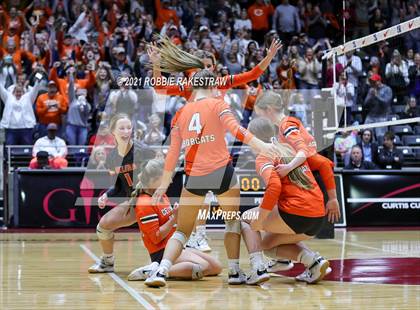 Thumbnail 1 in Celina vs. Needville (UIL Volleyball 4A Semifinals) photogallery.