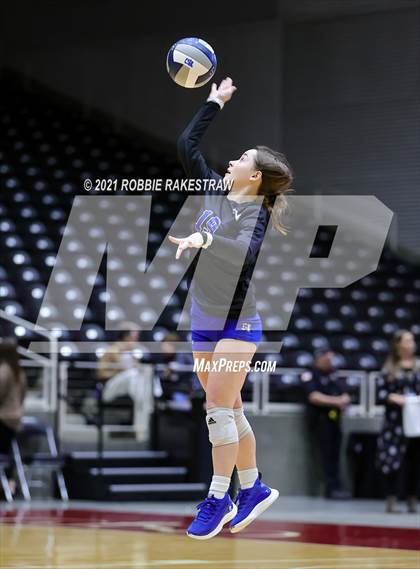 Thumbnail 2 in Celina vs. Needville (UIL Volleyball 4A Semifinals) photogallery.
