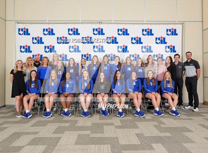 Thumbnail 2 in Celina vs. Needville (UIL Volleyball 4A Semifinals) photogallery.