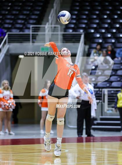 Thumbnail 2 in Celina vs. Needville (UIL Volleyball 4A Semifinals) photogallery.
