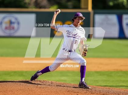 Thumbnail 2 in Wylie vs. Abilene (UIL Baseball 5A Region 1 Regional Quarterfinal) photogallery.