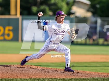 Thumbnail 3 in Wylie vs. Abilene (UIL Baseball 5A Region 1 Regional Quarterfinal) photogallery.