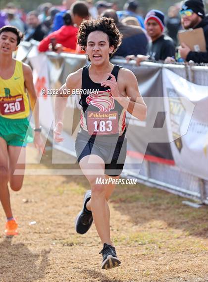 Thumbnail 2 in CIF Central Section Cross Country Championships (Boys D2 Race) photogallery.