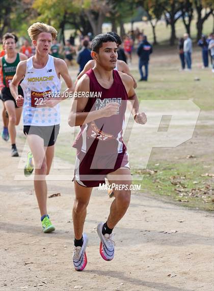 Thumbnail 2 in CIF Central Section Cross Country Championships (Boys D2 Race) photogallery.