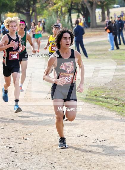 Thumbnail 3 in CIF Central Section Cross Country Championships (Boys D2 Race) photogallery.