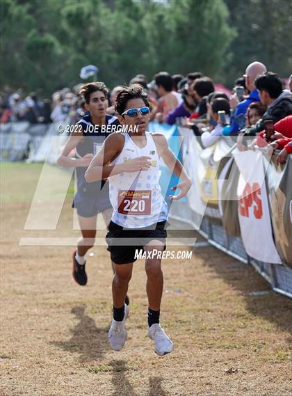 Thumbnail 3 in CIF Central Section Cross Country Championships (Boys D2 Race) photogallery.
