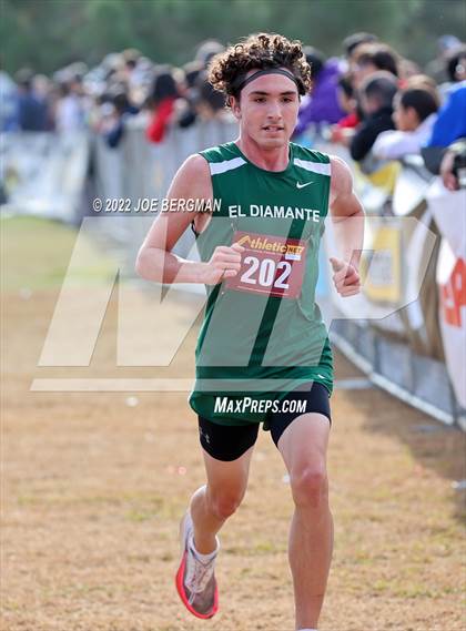 Thumbnail 3 in CIF Central Section Cross Country Championships (Boys D2 Race) photogallery.