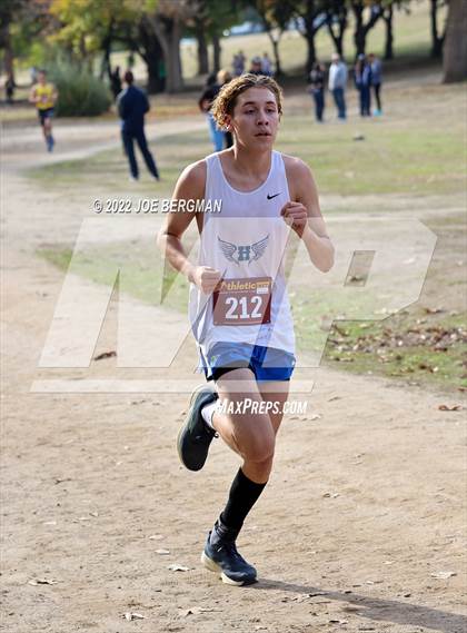 Thumbnail 2 in CIF Central Section Cross Country Championships (Boys D2 Race) photogallery.