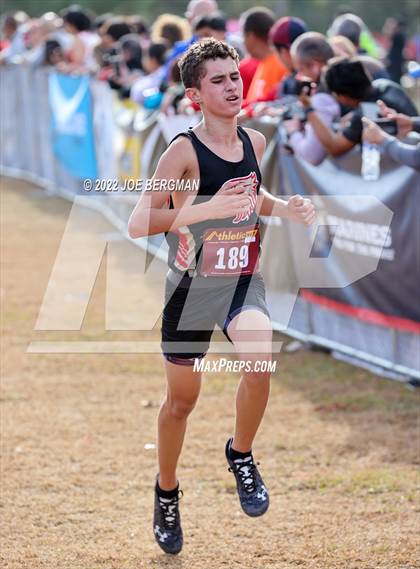 Thumbnail 3 in CIF Central Section Cross Country Championships (Boys D2 Race) photogallery.