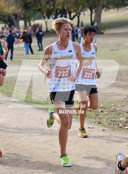 Thumbnail 3 in CIF Central Section Cross Country Championships (Boys D2 Race) photogallery.