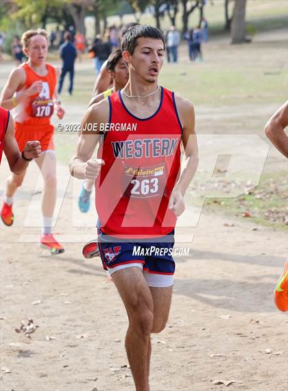 Thumbnail 3 in CIF Central Section Cross Country Championships (Boys D2 Race) photogallery.