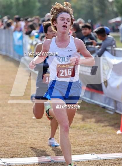 Thumbnail 2 in CIF Central Section Cross Country Championships (Boys D2 Race) photogallery.
