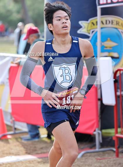 Thumbnail 3 in CIF Central Section Cross Country Championships (Boys D2 Race) photogallery.