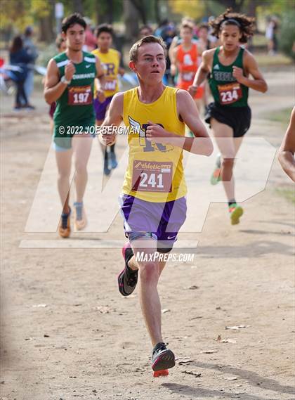 Thumbnail 2 in CIF Central Section Cross Country Championships (Boys D2 Race) photogallery.
