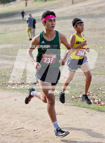 Thumbnail 3 in CIF Central Section Cross Country Championships (Boys D2 Race) photogallery.