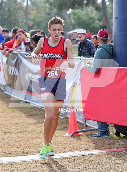 Thumbnail 1 in CIF Central Section Cross Country Championships (Boys D2 Race) photogallery.