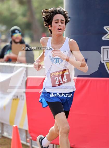 Thumbnail 2 in CIF Central Section Cross Country Championships (Boys D2 Race) photogallery.