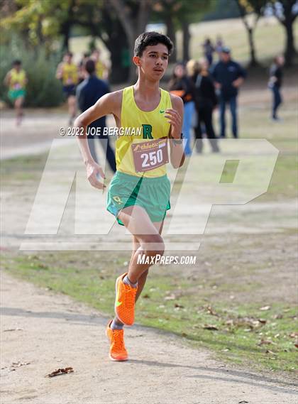 Thumbnail 2 in CIF Central Section Cross Country Championships (Boys D2 Race) photogallery.