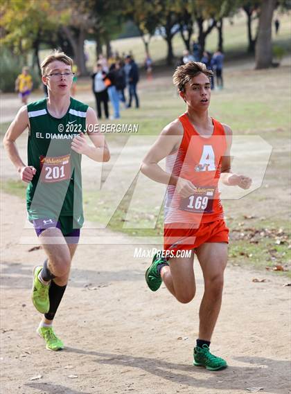 Thumbnail 3 in CIF Central Section Cross Country Championships (Boys D2 Race) photogallery.