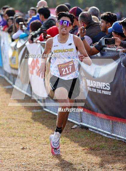 Thumbnail 3 in CIF Central Section Cross Country Championships (Boys D2 Race) photogallery.