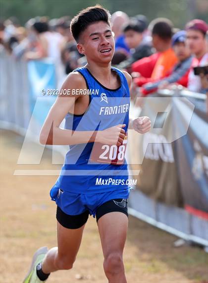 Thumbnail 2 in CIF Central Section Cross Country Championships (Boys D2 Race) photogallery.