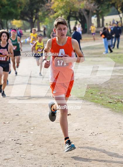 Thumbnail 2 in CIF Central Section Cross Country Championships (Boys D2 Race) photogallery.