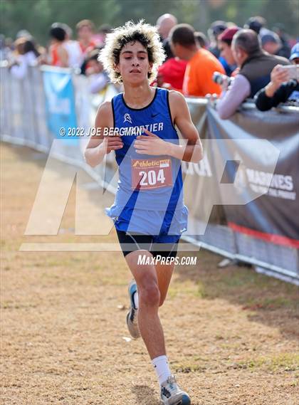 Thumbnail 2 in CIF Central Section Cross Country Championships (Boys D2 Race) photogallery.