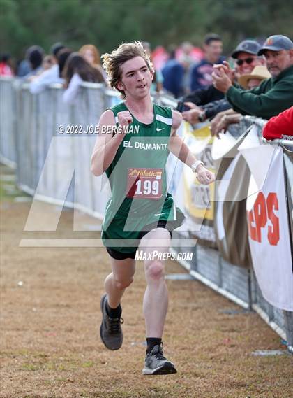 Thumbnail 2 in CIF Central Section Cross Country Championships (Boys D2 Race) photogallery.