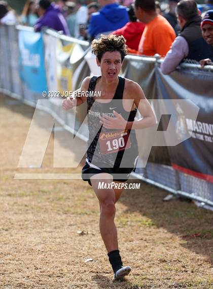 Thumbnail 3 in CIF Central Section Cross Country Championships (Boys D2 Race) photogallery.