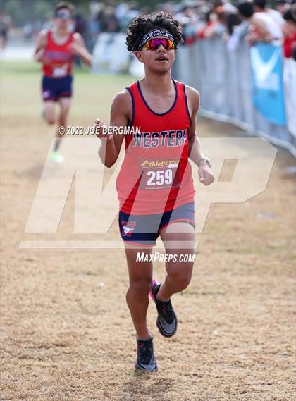 Thumbnail 3 in CIF Central Section Cross Country Championships (Boys D2 Race) photogallery.