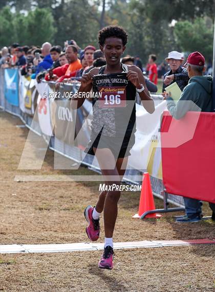 Thumbnail 2 in CIF Central Section Cross Country Championships (Boys D2 Race) photogallery.