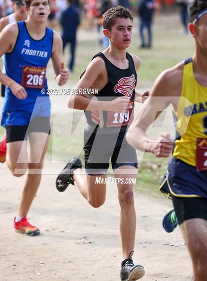 Thumbnail 3 in CIF Central Section Cross Country Championships (Boys D2 Race) photogallery.