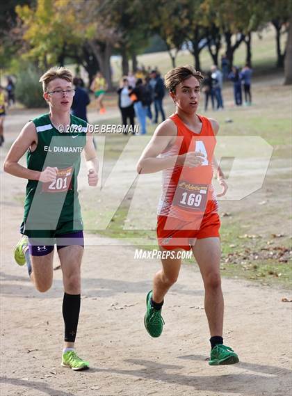 Thumbnail 2 in CIF Central Section Cross Country Championships (Boys D2 Race) photogallery.