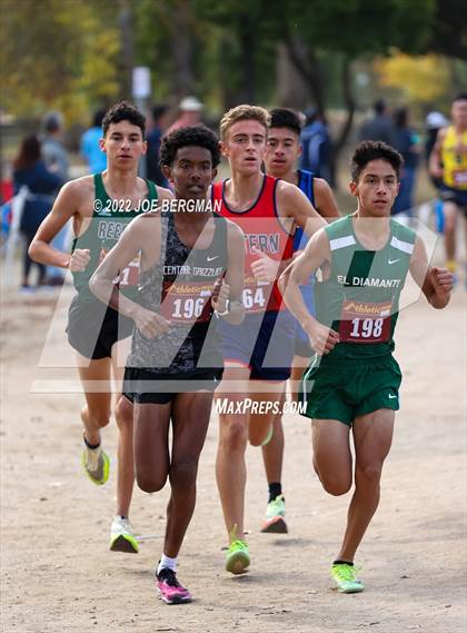 Thumbnail 2 in CIF Central Section Cross Country Championships (Boys D2 Race) photogallery.