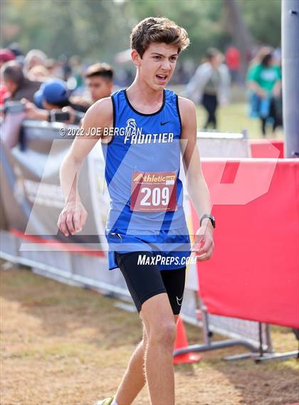 Thumbnail 2 in CIF Central Section Cross Country Championships (Boys D2 Race) photogallery.