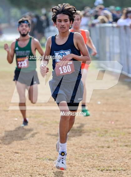Thumbnail 2 in CIF Central Section Cross Country Championships (Boys D2 Race) photogallery.