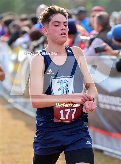 Thumbnail 3 in CIF Central Section Cross Country Championships (Boys D2 Race) photogallery.