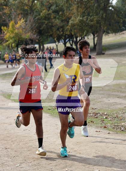Thumbnail 2 in CIF Central Section Cross Country Championships (Boys D2 Race) photogallery.