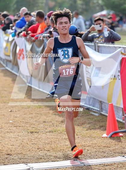 Thumbnail 2 in CIF Central Section Cross Country Championships (Boys D2 Race) photogallery.