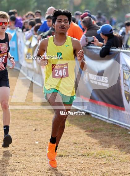 Thumbnail 3 in CIF Central Section Cross Country Championships (Boys D2 Race) photogallery.