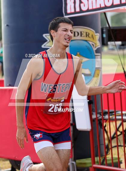 Thumbnail 3 in CIF Central Section Cross Country Championships (Boys D2 Race) photogallery.