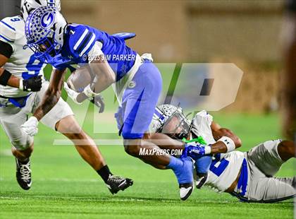 Thumbnail 3 in Centennial @ Georgetown (UIL 5A D1 Football Bi-District) photogallery.