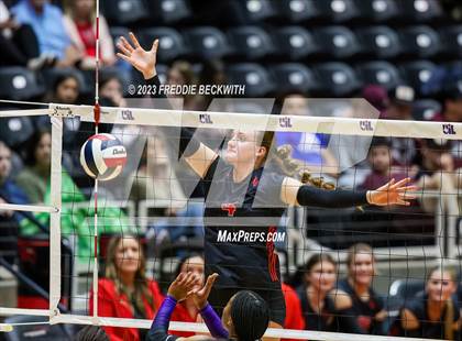 Thumbnail 3 in Fulshear vs. Lovejoy (UIL 5A Volleyball Semi-Final) photogallery.