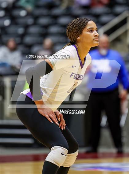 Thumbnail 3 in Fulshear vs. Lovejoy (UIL 5A Volleyball Semi-Final) photogallery.