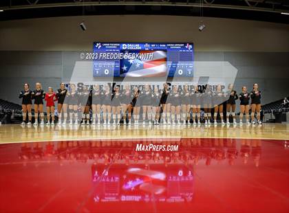 Thumbnail 1 in Fulshear vs. Lovejoy (UIL 5A Volleyball Semi-Final) photogallery.