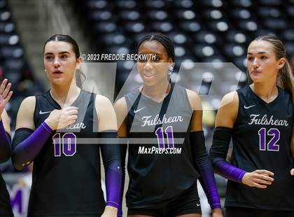 Thumbnail 1 in Fulshear vs. Lovejoy (UIL 5A Volleyball Semi-Final) photogallery.