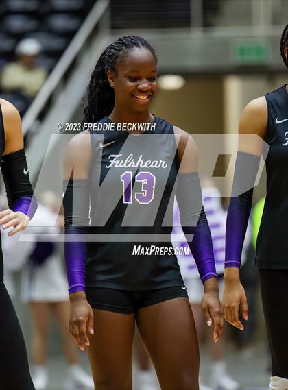 Thumbnail 2 in Fulshear vs. Lovejoy (UIL 5A Volleyball Semi-Final) photogallery.