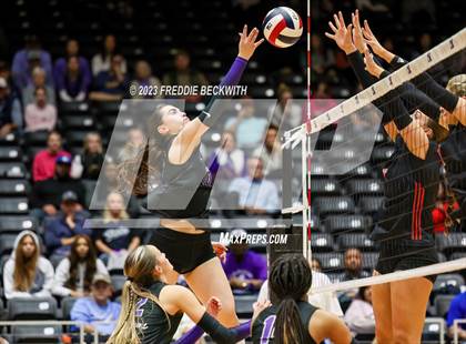 Thumbnail 3 in Fulshear vs. Lovejoy (UIL 5A Volleyball Semi-Final) photogallery.