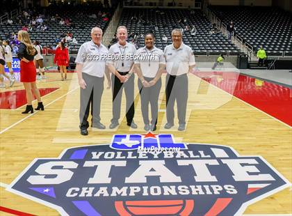 Thumbnail 2 in Fulshear vs. Lovejoy (UIL 5A Volleyball Semi-Final) photogallery.